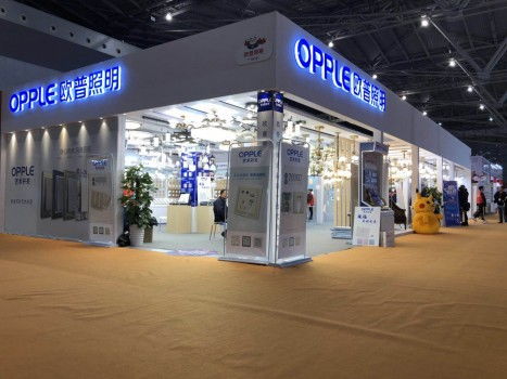 歐普照明驚艷亮相華夏家博會(huì)，攜手家居紡織品共筑一站式理想生活